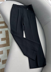 PRADA 25S HIGH-WAIST FLARED PANTS 242