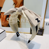 WHITE FABRIC HAIRBAND 925616