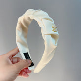 WHITE FABRIC HAIRBAND 925662