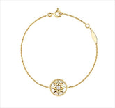 STAR DIAMOND MOP GOLD NECKLACE