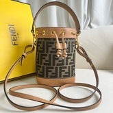 MON TRESOR 18 IN BROWN CALFSKIN