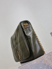 YSL 25S LARGE JAMIE 43 IN LIGHT MUSK LAMBSKIN GOLD HARDWARE