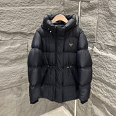 PRADA 25S MEDIUM-LENGTH GOOSE DOWN COAT 227