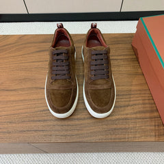 LP NEWPORT WALK SNEAKERS BROWN SUEDE