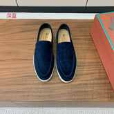 LP SUEDE SUMMER WALK LOAFERS NAVY BLUE