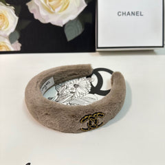 MEDIUM BROWN SHEARLING HEADBAND 151381