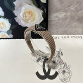 HAIRBAND IN DESERT BROWN KNITTED WOOL 381466