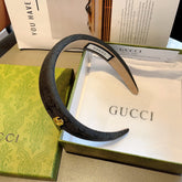 HEADBAND IN BLACK MONOGRAM CANVAS 406055