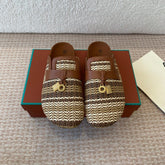 BUBBLE IN MULTICOLOR RAFFIA MIX BROWN LAMBSKIN GOLD HARDWARE