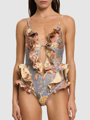 ZIMMERMANN BIKINI TALLOW FLORAL PATCHWORK PATTERN 270512