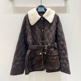 PRADA 25S WOOL SHEEPSKIN COAT 244