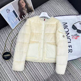 MONCLER 25S TEDDY FLEECE ROUND-NECK JACKET 193