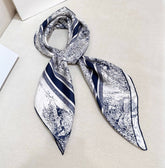 DIOR SCARF 90 CM IN SILK FABRIC 724824
