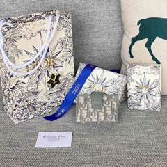 MONTAIGNE WALLET 11 IN OSLO GREY MONOGRAM OBLIQUE JACQUARD