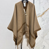 MAX MARA 25S JACQUARD CAPE COAT 009