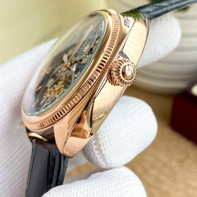 DRIVE DE CARTIER 42MM SKELETON DIAL