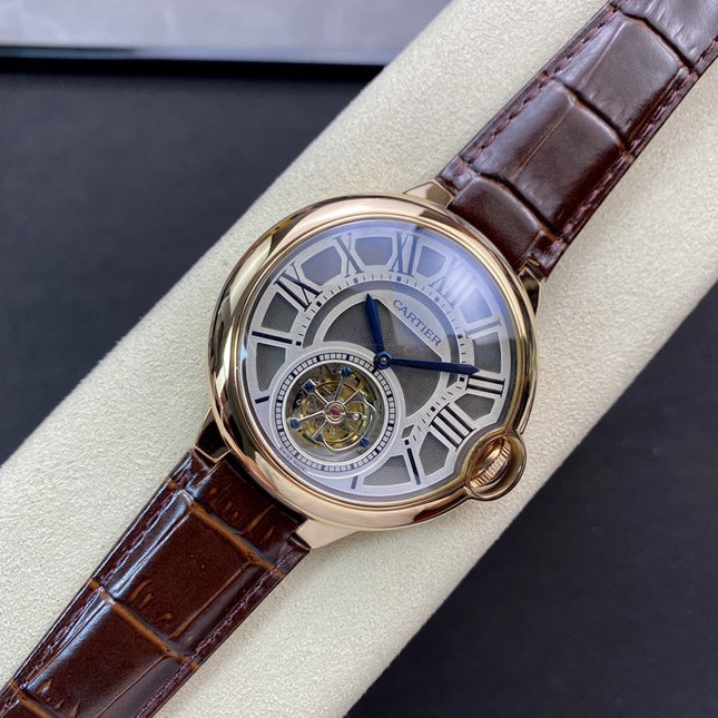 BALLON BLEU 46 ROSE GOLD CASE TOURBILLON