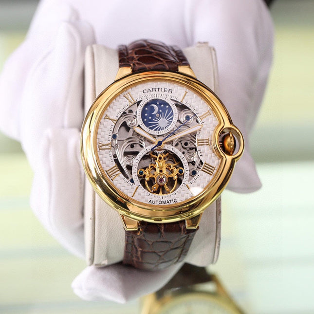 BALLON BLEU 43 SKELETON MOONPHASE TOURBILLON