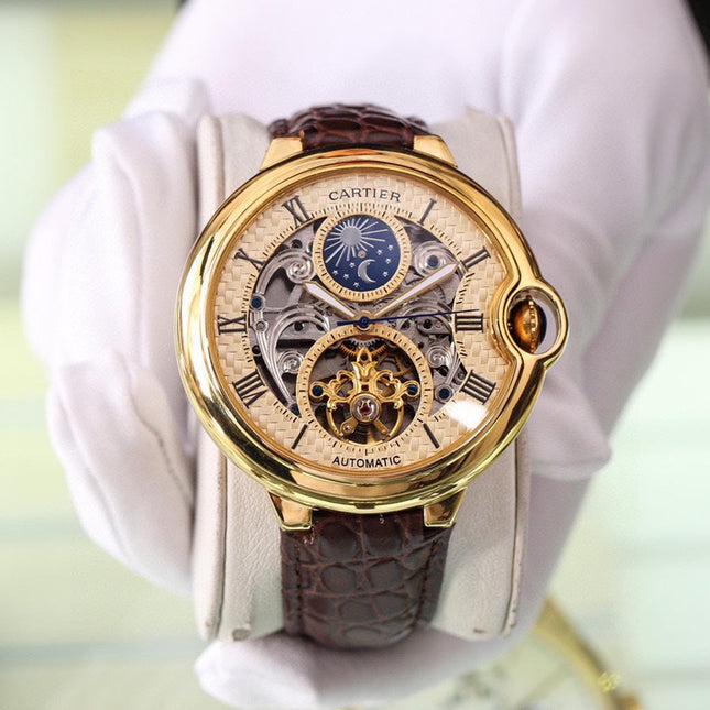 BALLON BLEU 43 SKELETON MOONPHASE TOURBILLON