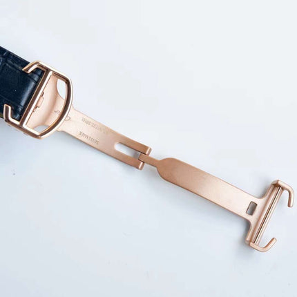 DRIVE DE CARTIE SECOND TIME ROSE GOLD CASE LEATHER