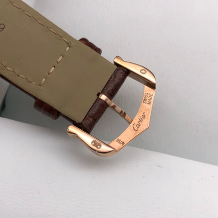 TANK LOUIS QUARTZ ROSE GOLD CASE