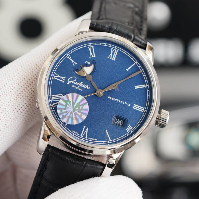 SENATOR PANAROMA MOONPHASE STEEL