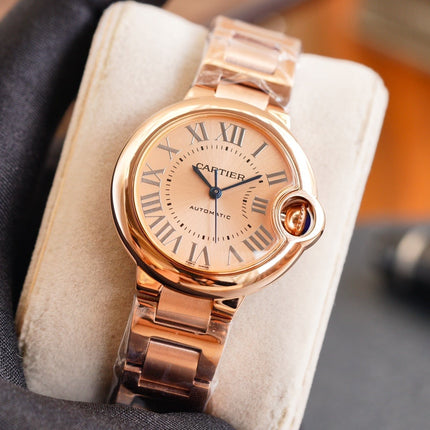 BALLON BLEU 33MM AUTOMATIC ROSE GOLD DIAL