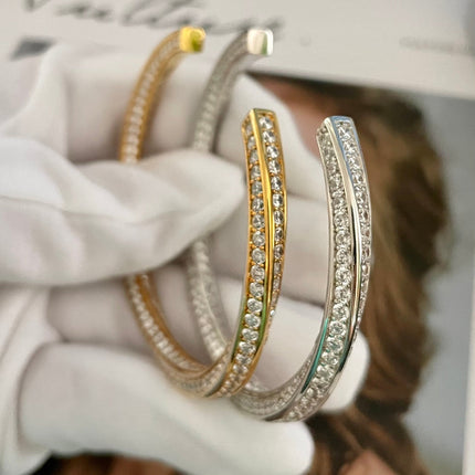 EDWIGE TWISTED DIAMOND BRACELET