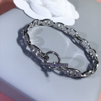 CHAINE BRACELET SILVER DIAMOND