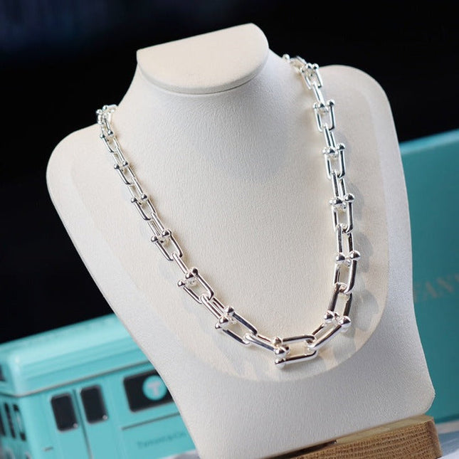 HARDWEAR LINK SILVER NECKLACE