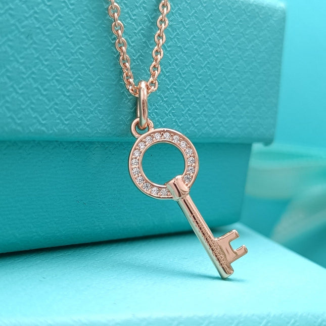 MINI KEY NECKLACE DIAMOND