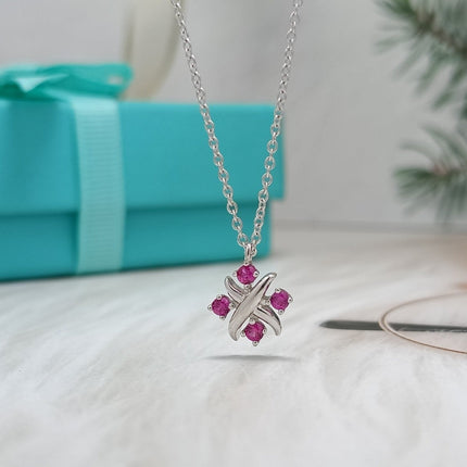 PINWHEEL NECKLACE DIAMOND