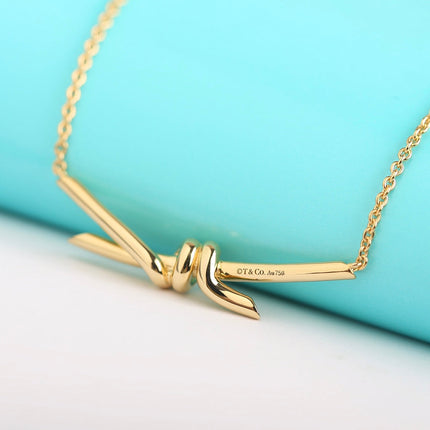 KNOT NECKLACE GOLD