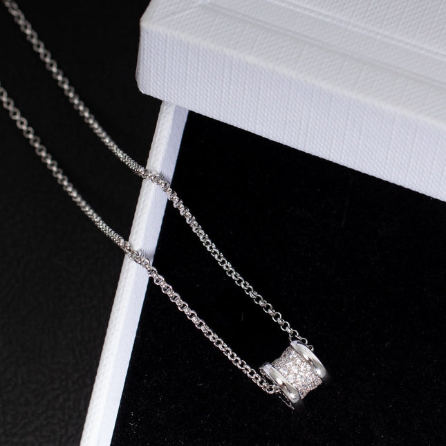 ZERO 1 SILVER DIAMOND NECKLACE