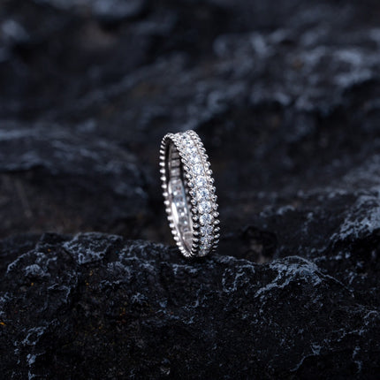 PERLEE DIAMOND SILVER RING