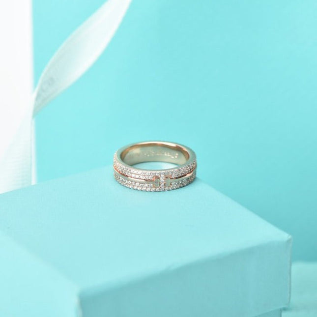 T WIRE DIAMOND RING