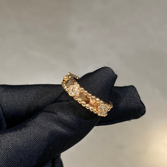 PERLEE PINK GOLD DIAMOND RING