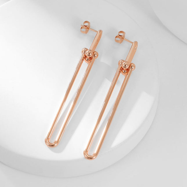 HARDWEAR LONG DROP EARRINGS