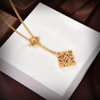 High-Quality Silver Alloy - 14K Gold Plated