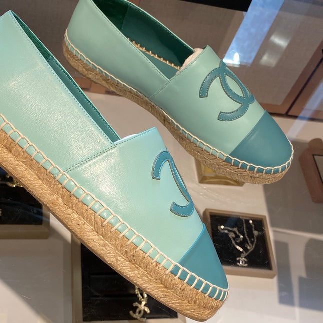 ESPADRILLES SKY BLUE LAMBSKIN