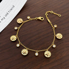 High-Quality Silver Alloy - 14K Gold Plated