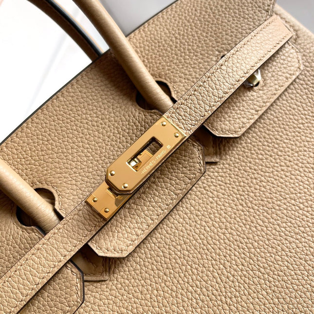 HM BIRKIN 25CM BEIGE TOGO LEATHER GOLD HARDWARE