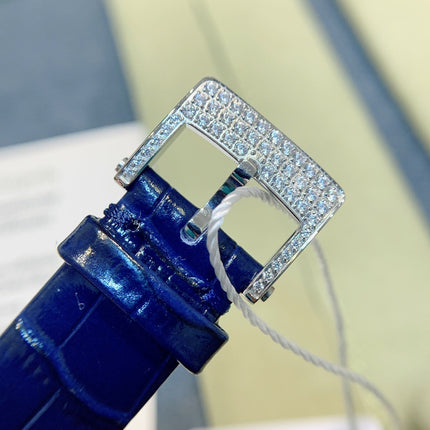 LADY ARPELS LOVER BRIDGE BLUE CROCODILE