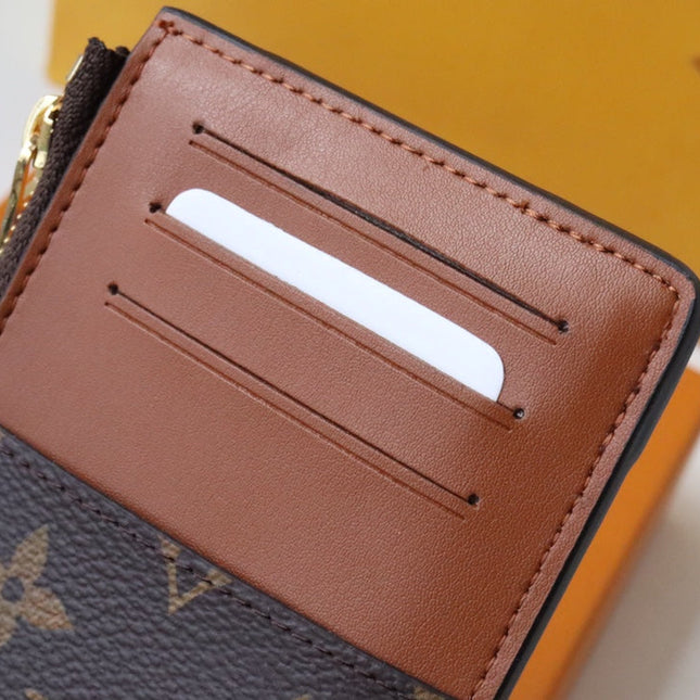 TRUNK MULTI CARD HOLDER CASE BROWN