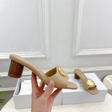 CD FOREVER HEELED 5CM BEIGE