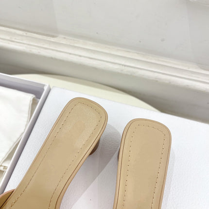 CD FOREVER HEELED 5CM BEIGE