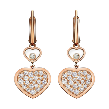 HAPPY HEART EARRINGS FULL DIAMOND