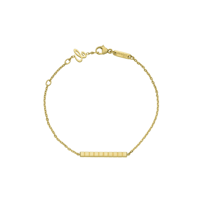 ICE CUBE 10 ELEMENTS GOLD BRACELET