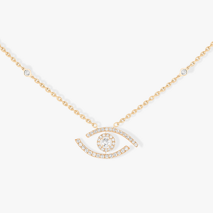 LUCKY EYE PAVED NECKLACE DIAMOND