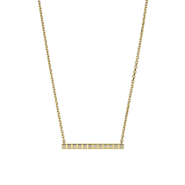 ICE CUBE FULL-SET DIAMONDS NECKLACE